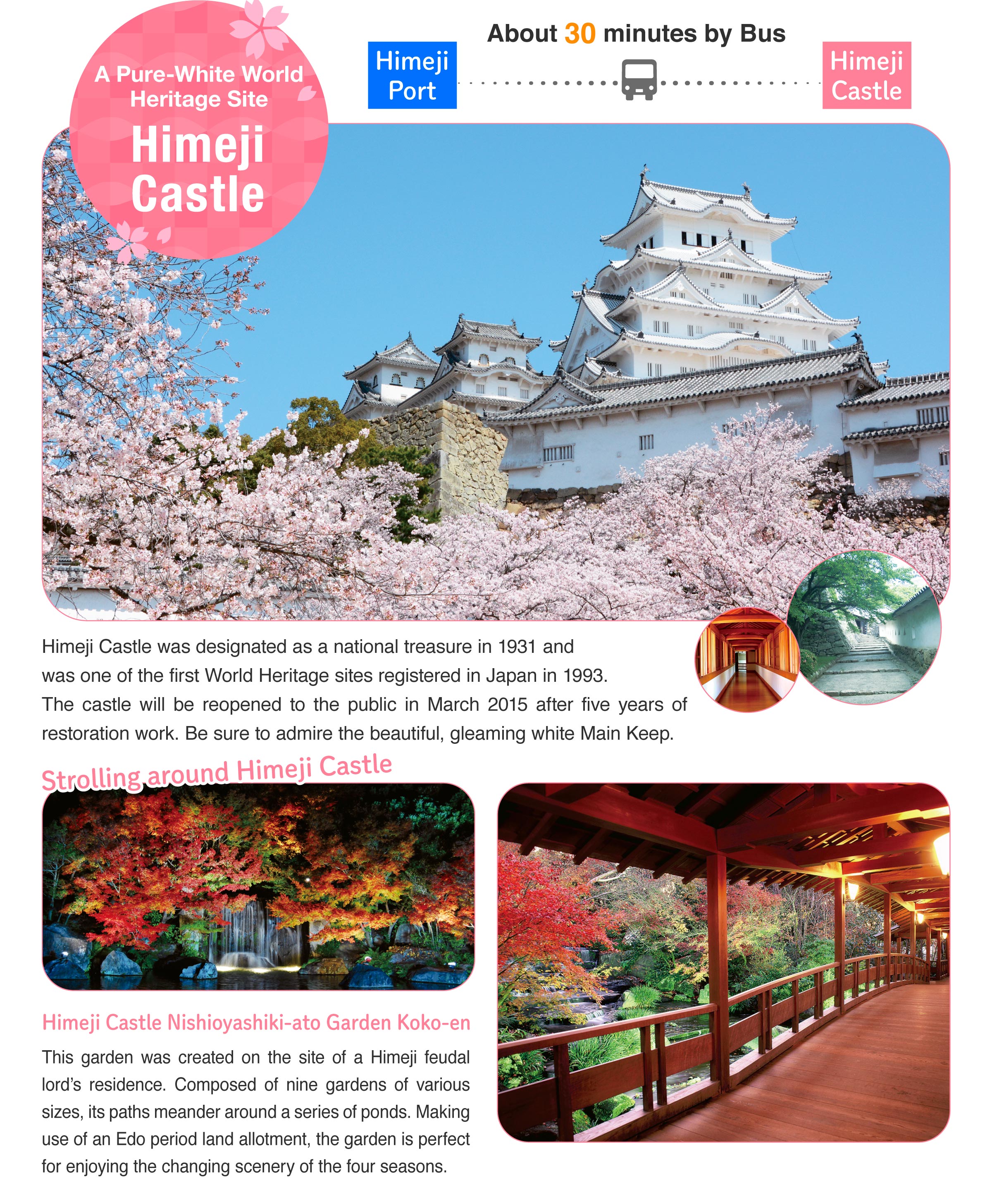 World Heritage Site Himeji Castle