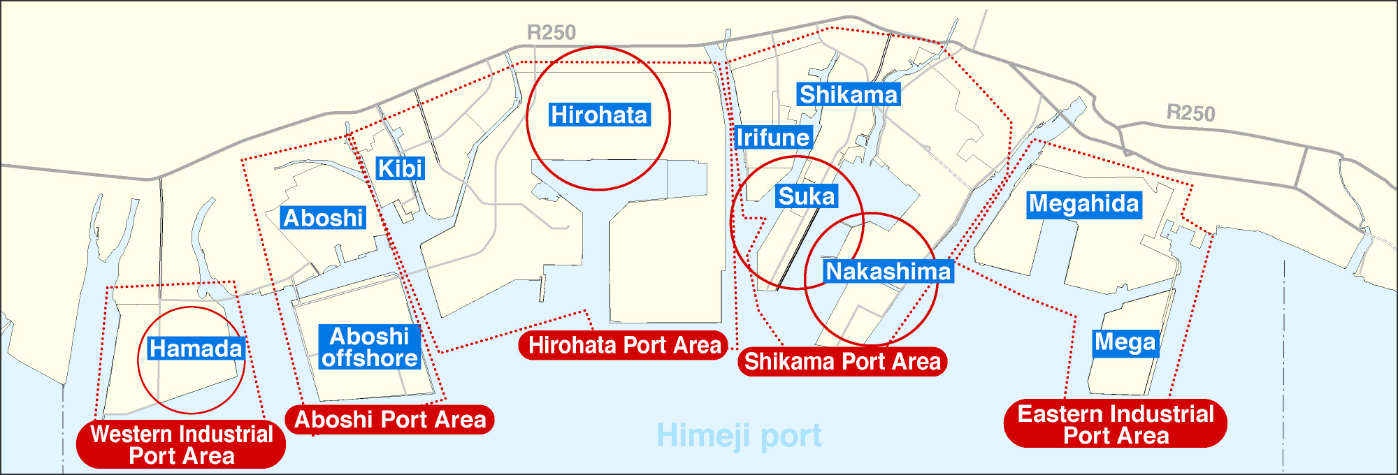 Entire View of the Port of Himeji